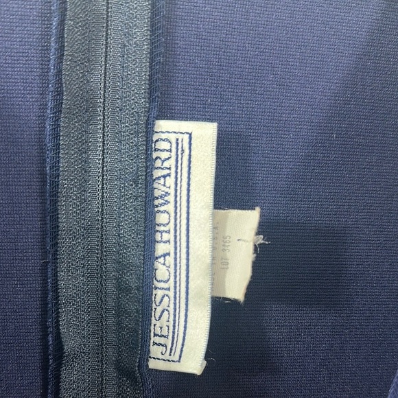 Jessica Howard Vintage Side Tie Faux Wrap Floral Retro Dress Womens Size 8 Boho - Picture 2 of 11